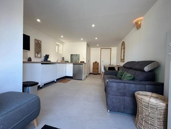 Apartamento de vacaciones para 3 personas, con jardín - 1