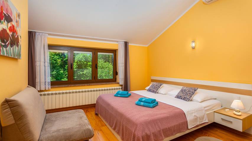 Villa für 6 Personen, mit Terrasse und Garten sowie Sauna, kinderfreundlich in Opatija Riviera - 4