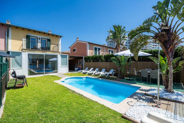 Villa für 5 Personen, mit Balkon und Garten sowie Seeblick in Alcúdia - 3