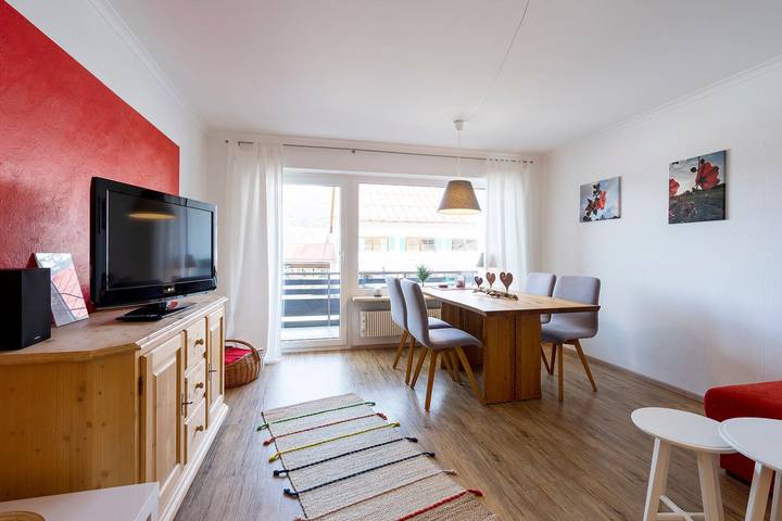 Ferienwohnung für 4 Personen, mit Balkon und Ausblick in Fischen im Allgäu