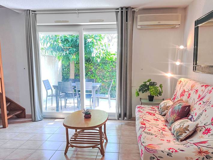 Location de vacances pour 4 personnes, avec terrasse dans Plage Rochelongue - 4