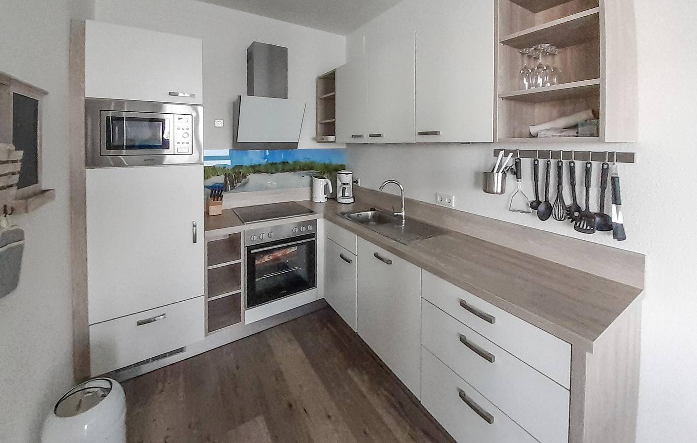 Ganze Ferienwohnung, Ferienwohnung mit Meerblick, Terrasse und Parkplatz, 700m zum Weidefelder Strand in Olpenitz, Kappeln