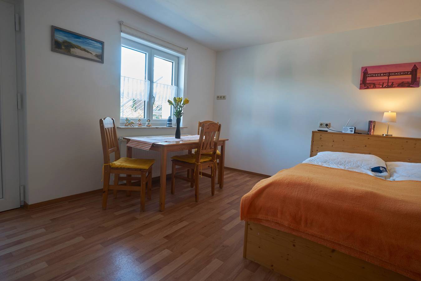 Entire studio, Studio 'Zimmer 2r' with Private Garden and Wi-Fi in Ückeritz, Bernsteinbäder