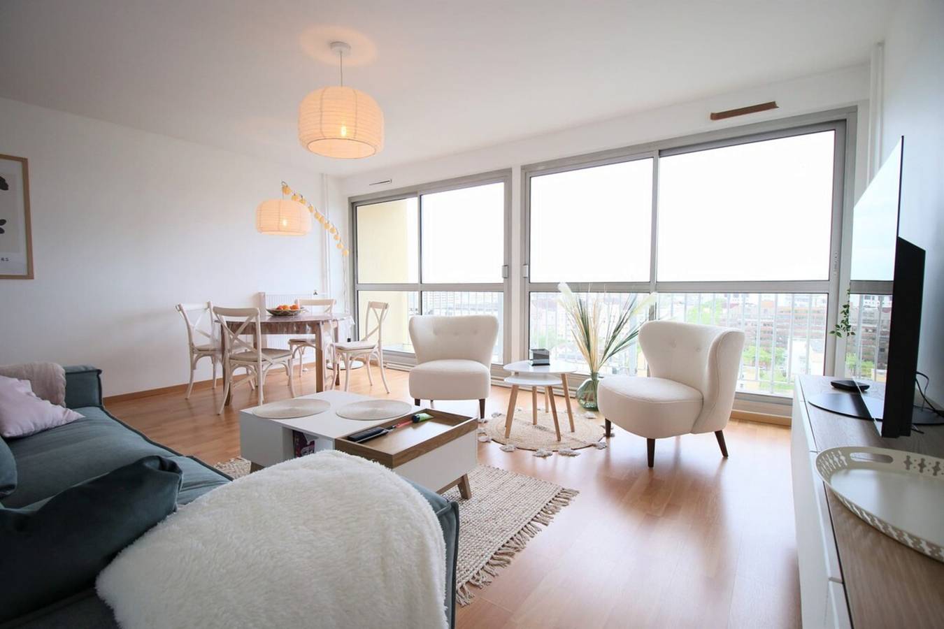 Apartamento entero, Le Ravissant : merveilleux *F3 avec *vue à *Rouen in Ruan, Región de Rouen