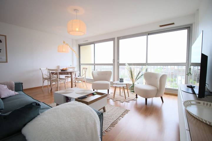 Gîte pour 4 personnes, avec balcon, adapté aux familles à Rouen - 3