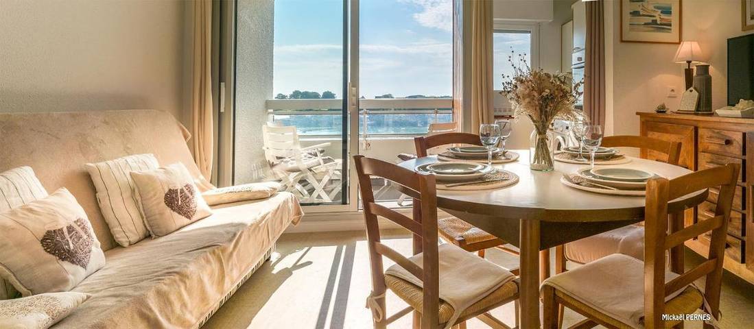 Gîte pour 3 personnes, avec vue et balcon dans Plage du Pérello - 3