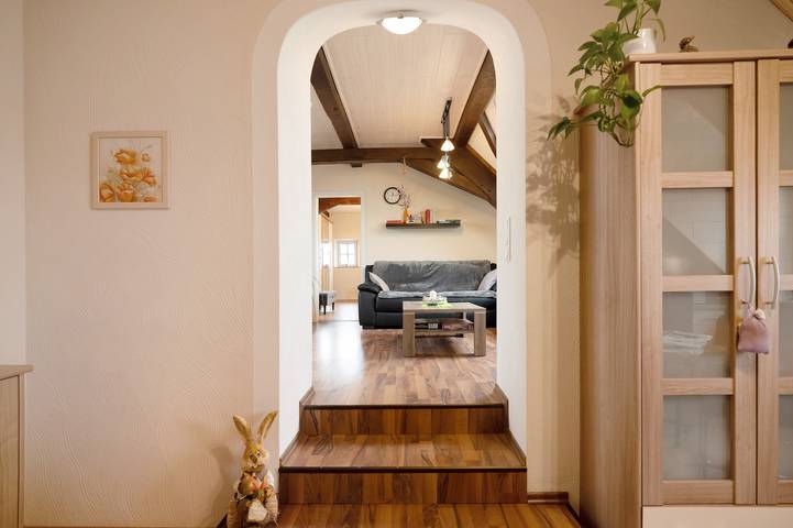 Apartamento entero, Apartamento 'Ferienwohnung Katharina' con terraza compartida y Wi-Fi in Laufeld, Bernkastel-Kues y alrededores