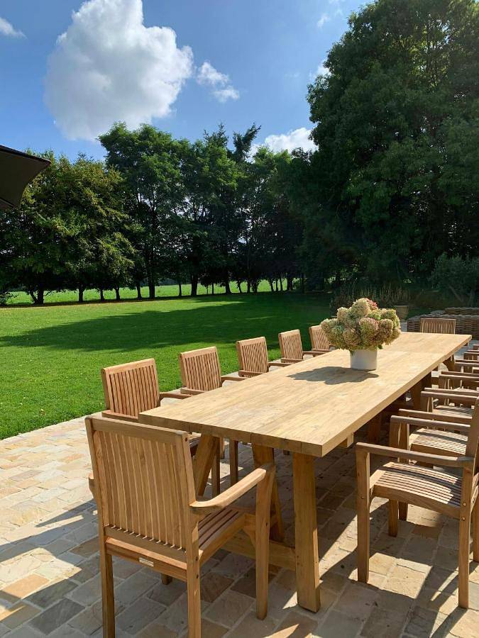 Location de vacances pour 15 personnes, avec Terrasse ainsi que Jardin et Piscine à Donnay - 4