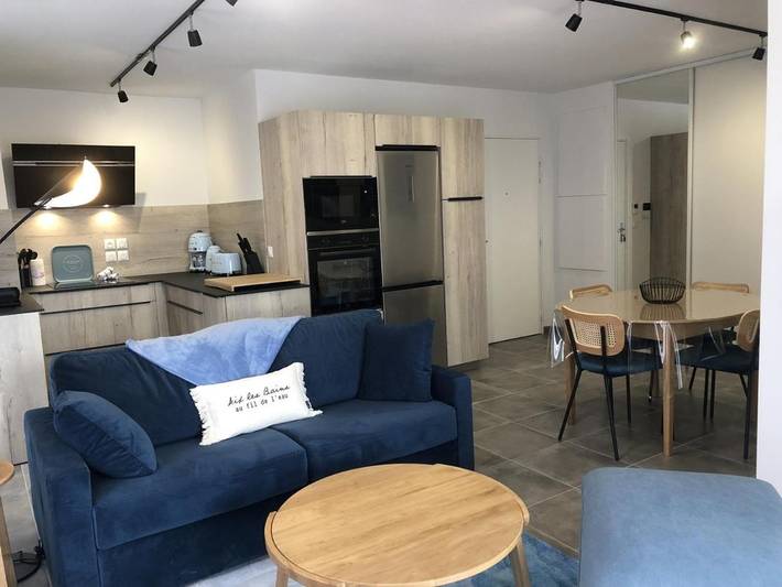 Appartement de vacances pour 4 personnes, avec Terrasse ainsi que Vue sur le lac et Vue