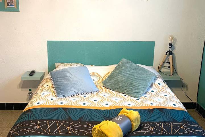 Gîte pour 2 personnes, avec balcon et jacuzzi à Saint-Bonnet-le-Courreau - 3