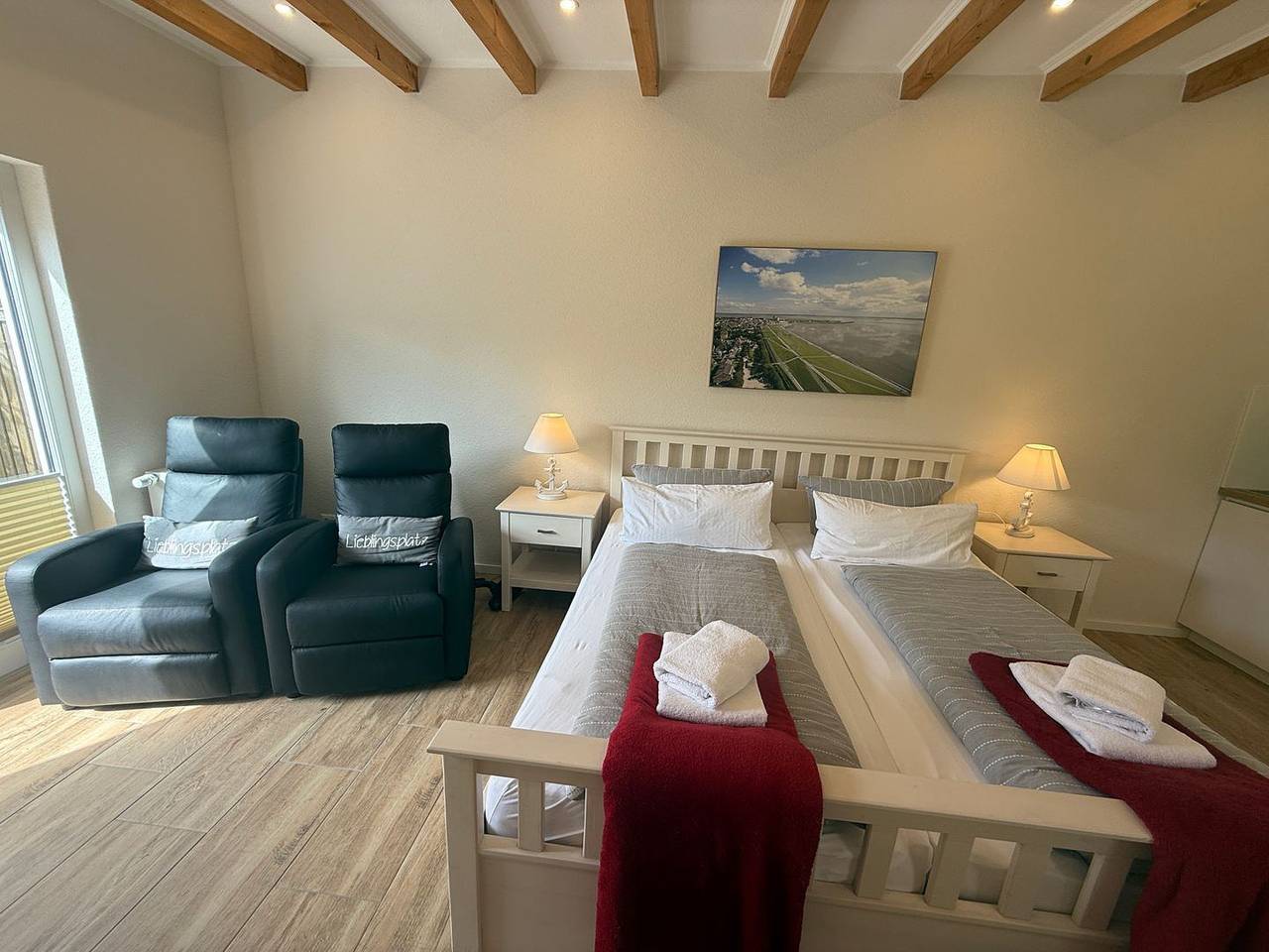 Ganze Wohnung, Wohnung Am Oland 11 hinten in Hauptstrand Büsum, Dithmarschen