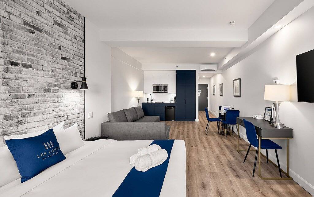 Ganze Wohnung, Theater Lofts | Quebec, 304 in Québec (Stadt), Québec