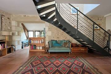 Location de vacances pour 4 personnes, avec jardin et terrasse à Cheillé