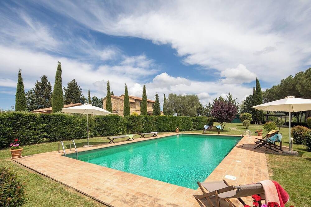 Villa Campriano 7 In Pienza, Toskana, italien in Pienza, Orciatal