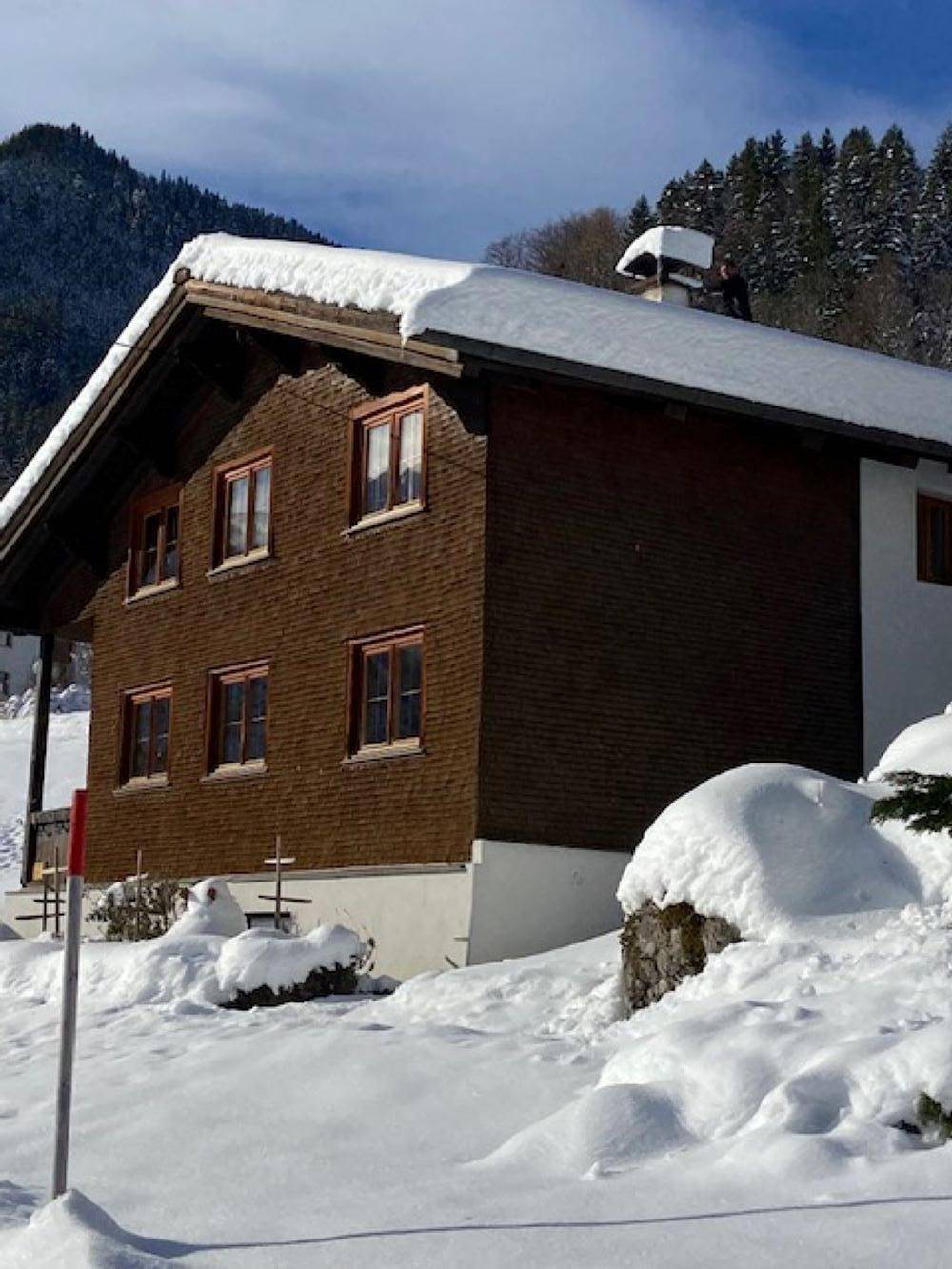 Apartamento de férias inteiro, Walserhaus in Rätikon mountain range, Brand