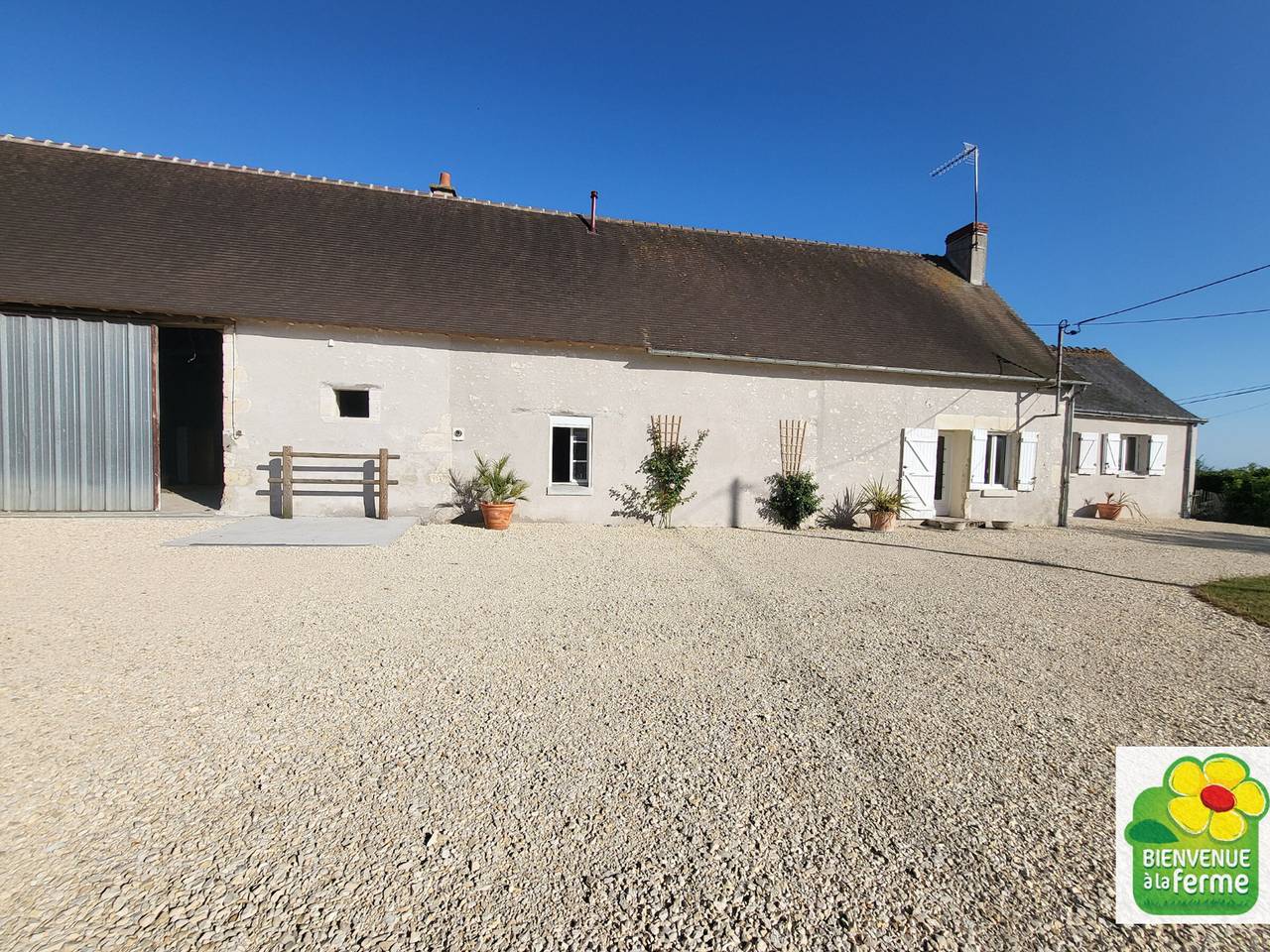 Rustikales Ferienhaus im Berry mit Terrasse und Pferdefreundlich in Paulnay, Le Blanc und Umgebung