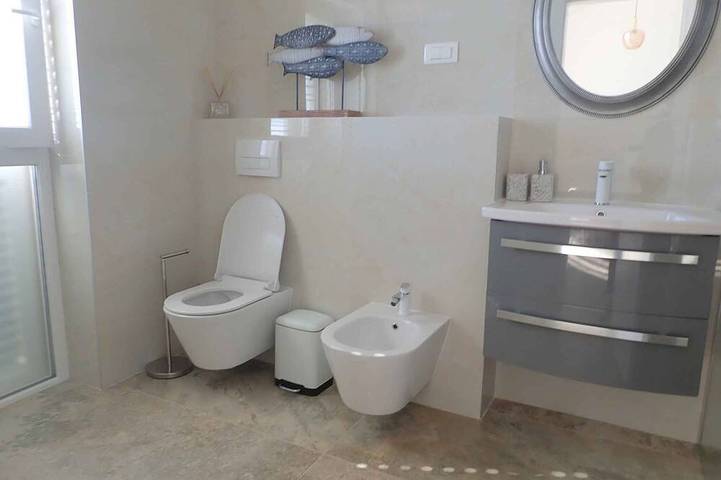 Ferienhaus direkt am Meer in Lukovo Šugarje, Kvarner Festland