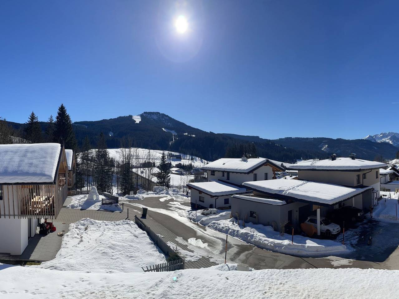 Ganze Wohnung, Dachstein Chalet Haus a in Salzkammergut-Berge, Rußbach am Paß Gschütt