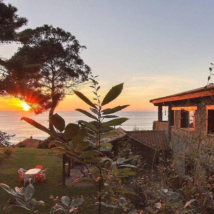 Ferienhaus für 2 Personen, mit Garten und Ausblick sowie Terrasse, mit Haustier - 1