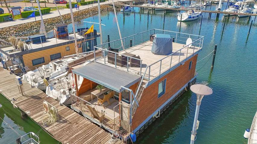 Boot für 4 Personen, mit Terrasse in Heiligenhafen