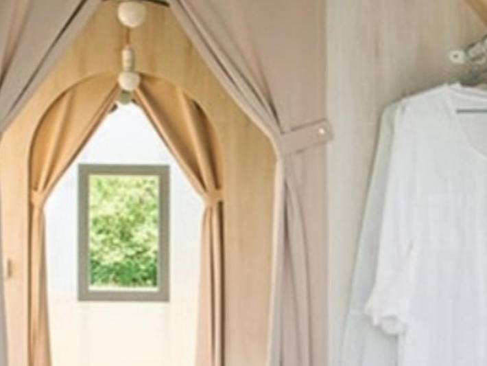 Camping La Castillonderie - Einzigartig 4 personen - Ungewöhnlich - Coco Sweet 2 Zimmer - ohne Sanitäranlagen -. in Thonac, Périgord Noir