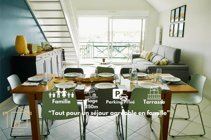Apartamento de vacaciones para 8 personas, con balcón - 1