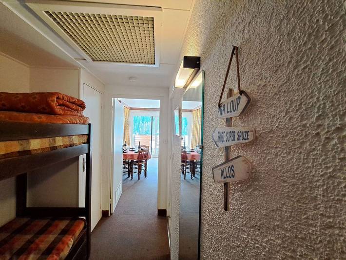 Gîte pour 6 personnes, avec balcon dans Pra-Loup (station de ski) - 2