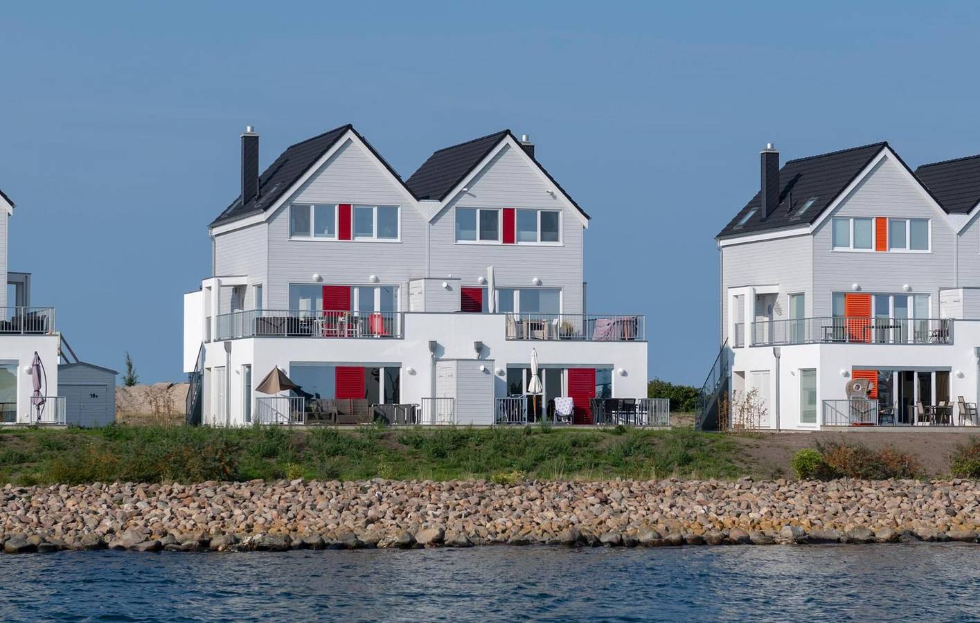 Ganze Ferienwohnung, Apartment mit Meerblick und Terrasse - 300m zum Strand! in Olpenitz, Kappeln