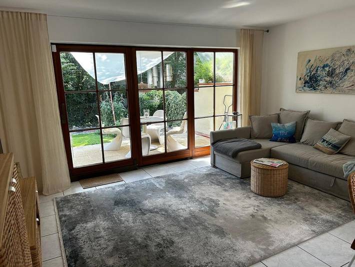 Ferienwohnung für 3 Personen, mit Terrasse und Garten in Langenargen