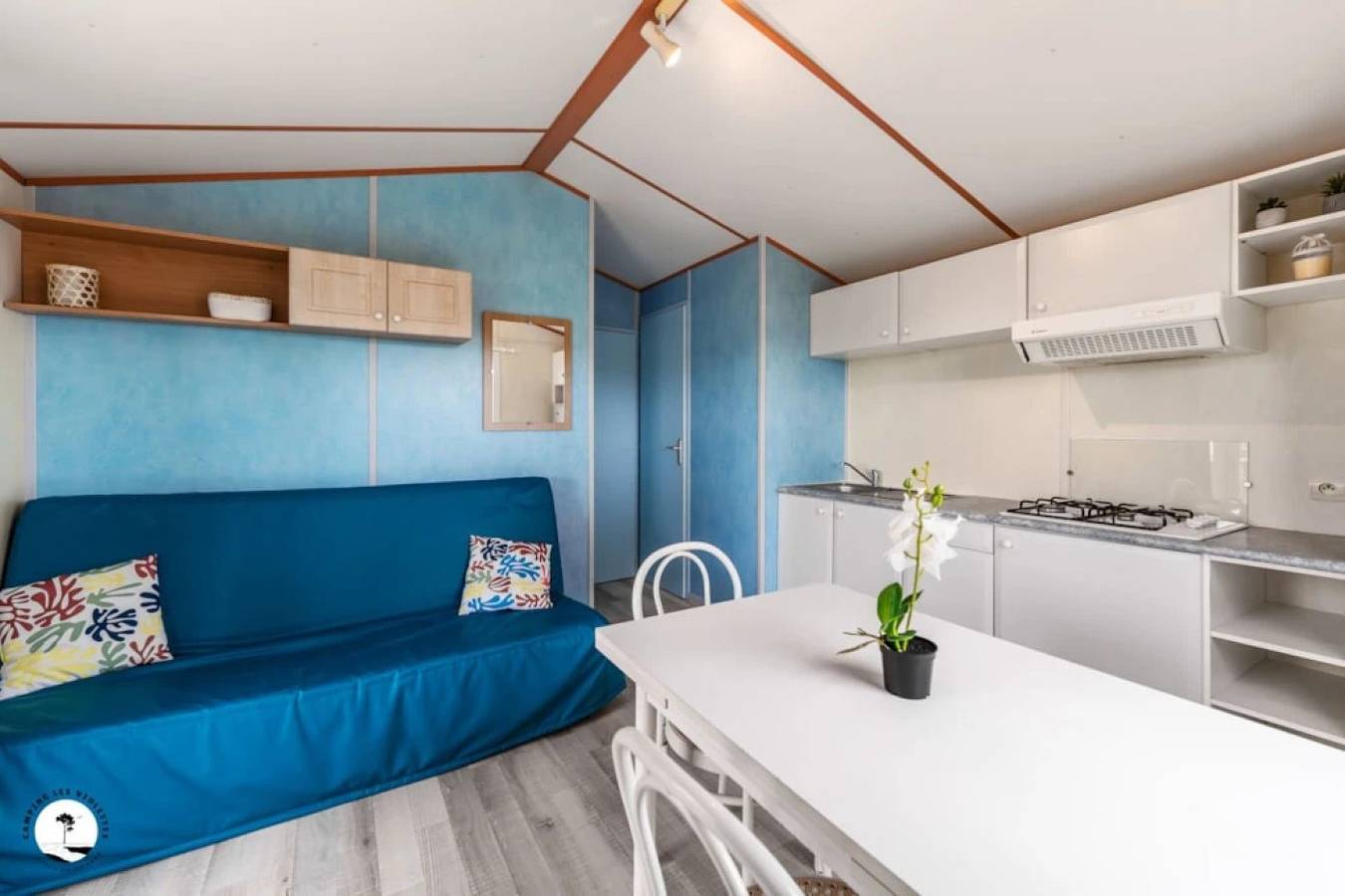 Zecamping 4* parc aquatique 2km plage chiens acceptés locatif 21m2 in L'Aiguillon-la-Presqu'île, Vendée