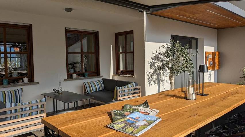 Ferienhaus für 4 Personen, mit Garten in Fränkisches Weinland