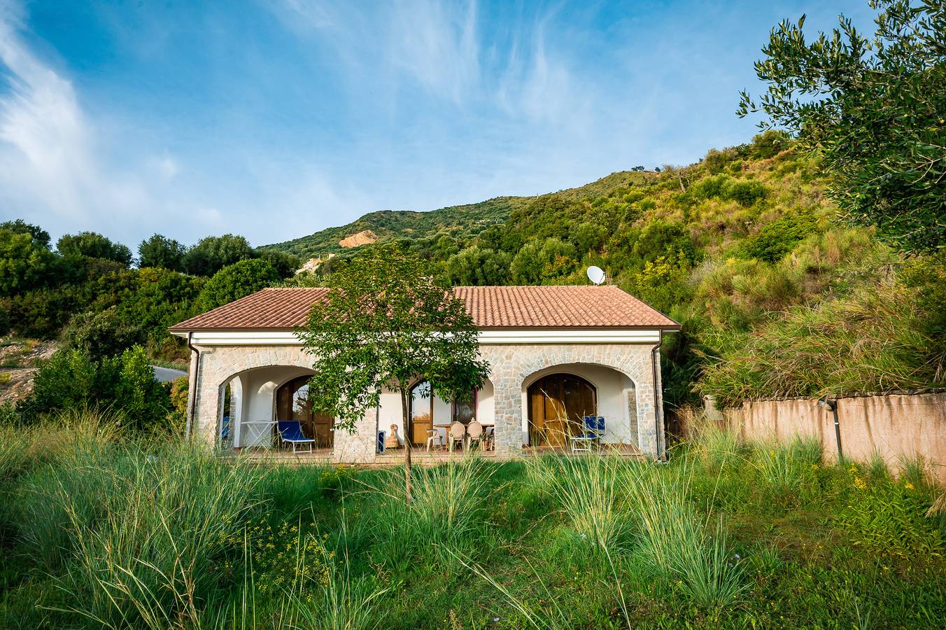 Casa vacanza per 8 persone con giardino in Pisciotta, Cilento Coast
