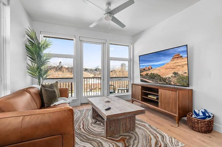 Vakantiewoning voor 2 personen, with zwembad and whirlpool as well as balkon in Utah