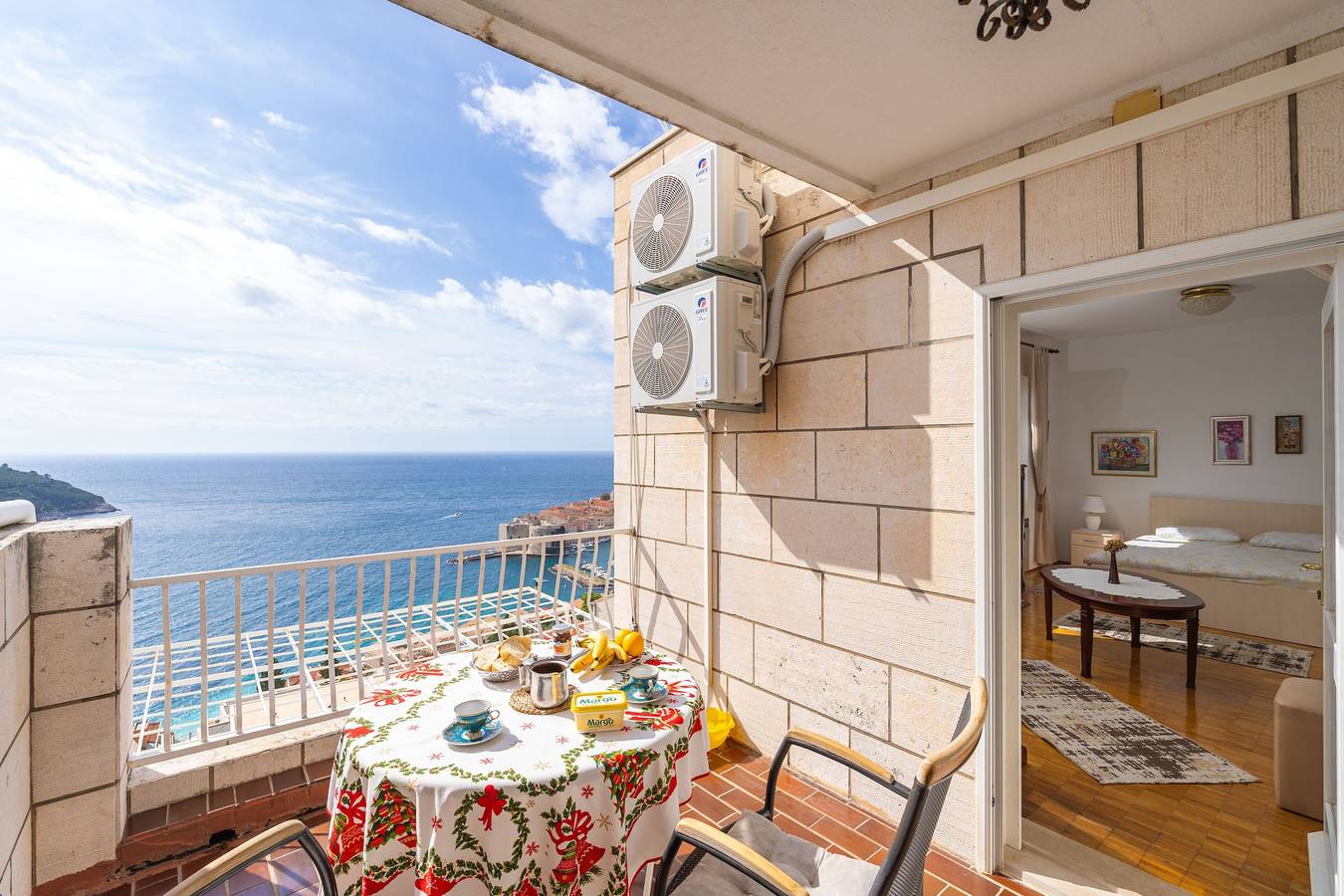 Appartement entier, Appartement de vacances pour 2 personnes avec vue sur l’océan in Dubrovnik, Grad Dubrovnik
