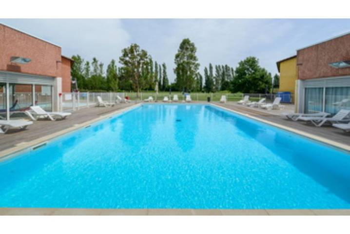 Appartement de vacances pour 4 personnes, avec piscine ainsi que sauna et terrasse, animaux acceptés - 1