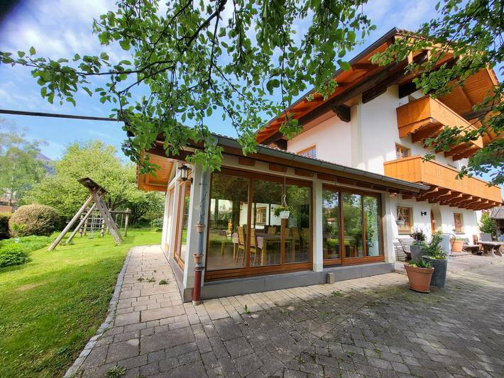 Pension für 2 Personen, mit Balkon und Garten