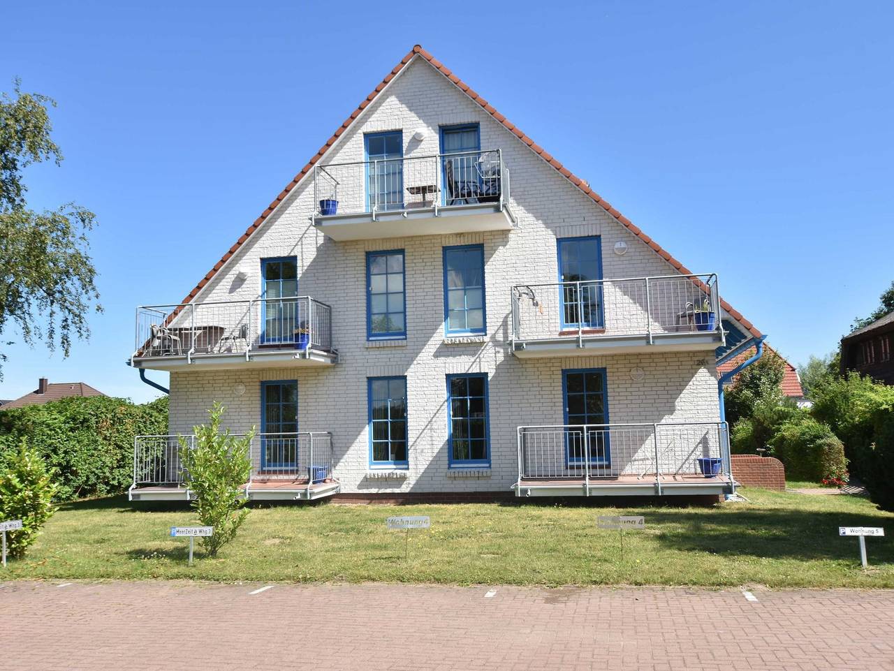 Ganze Ferienwohnung, Ferienwohnung Seeschwalbe im Birkenhof am Meer Ofc 09 - 4- Zimmer- Ferienwohnung in Börgerende, Börgerende-Rethwisch