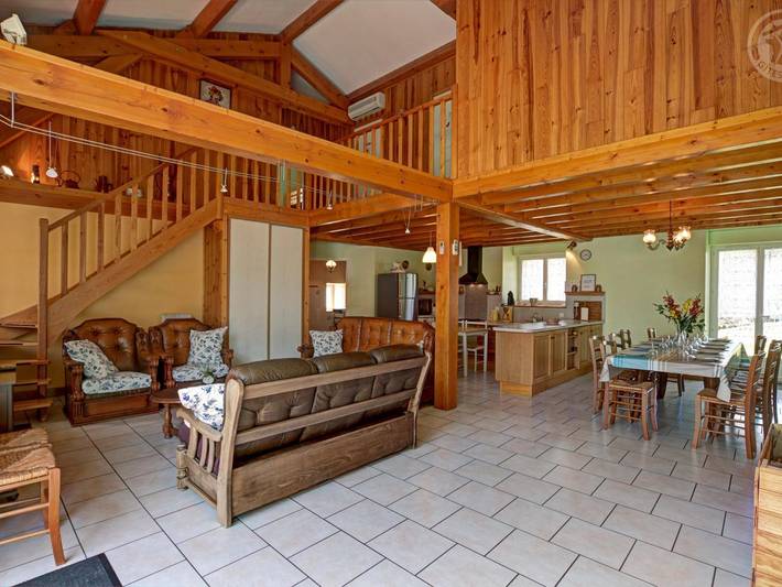 Casa rural, mascotas permitidas, naturaleza - 12 pers. in Apinac, Montbrison