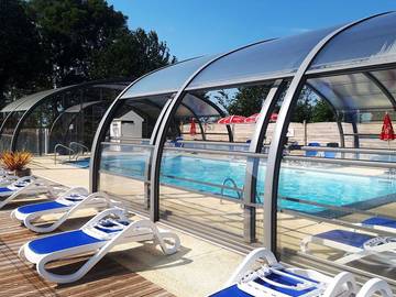 Bungalow für 4 Personen, mit Terrasse in der Normandie