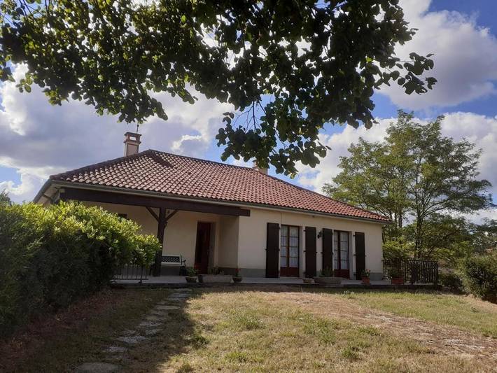 Maison de vacances pour 8 personnes, avec vue et jardin