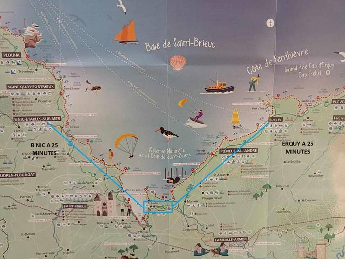 Gîte pour 11 personnes, avec jardin dans Plage De La Granville - 2