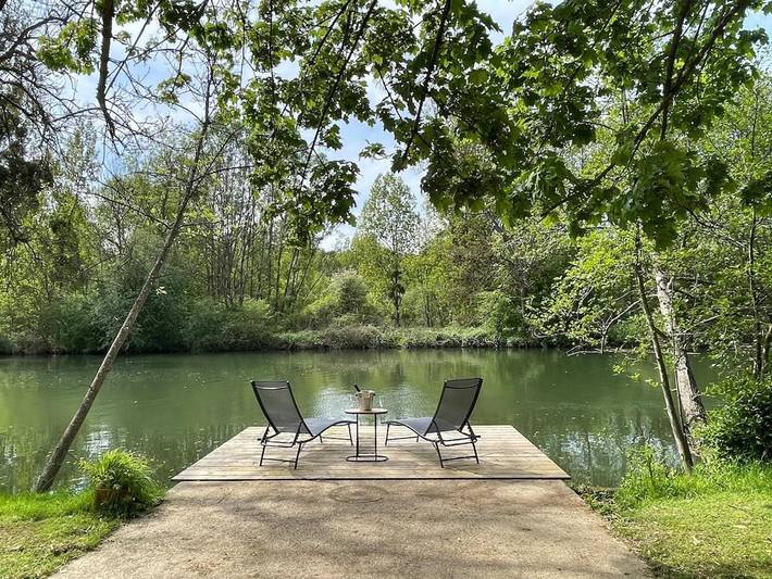 Maison de vacances pour 4 personnes, avec vue et jardin