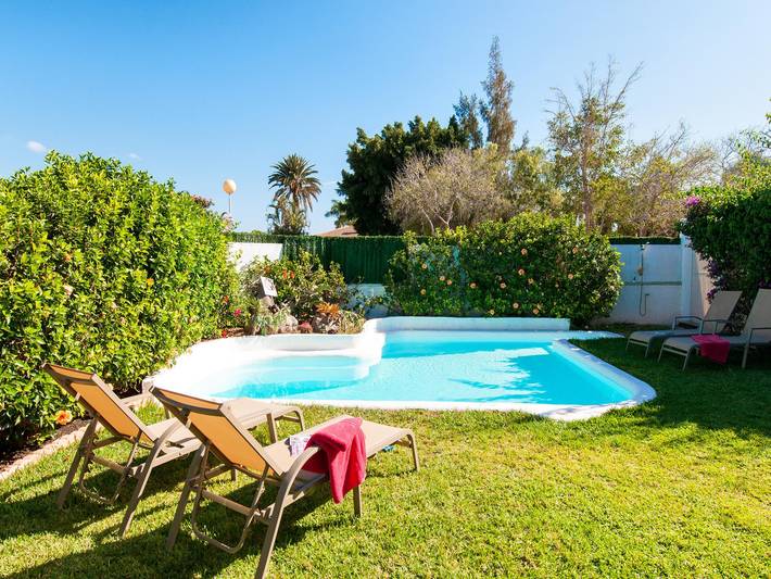 Ferienhaus für 4 Personen, mit Terrasse und Garten sowie Pool, mit Haustier auf den Kanaren - 3