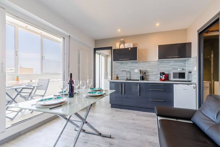 Appartement de vacances pour 4 personnes, avec Balcon