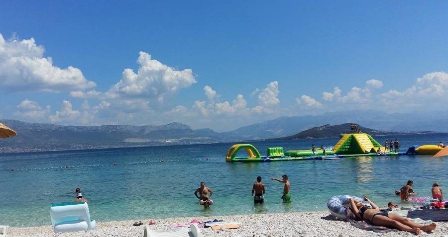 Ganze Wohnung, Ferienwohnung in Slatine mit Terrasse, Klimaanlage, W-Lan, Waschmaschine (4782-3) in Slatine, Ciovo