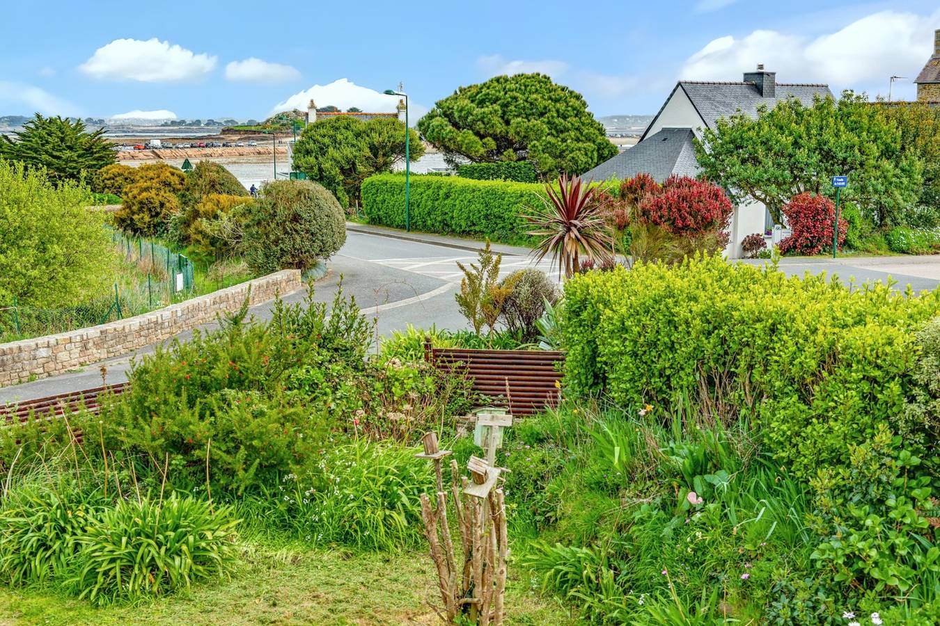 Ganze Wohnung, Charmante Wohnung mit Meerblick - Saint-Pol-de-Léon, 60m² in Saint-Pol-de-Léon, Ceinture Dorée