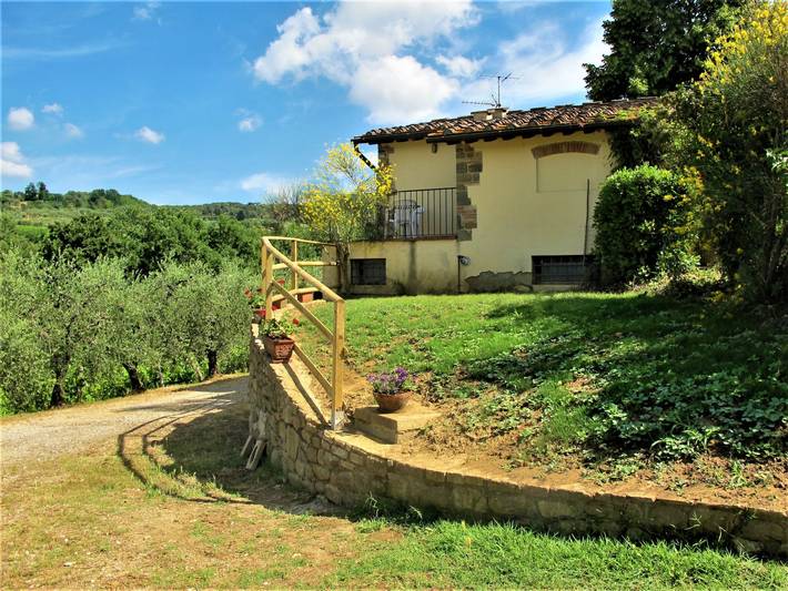 Casa vacanza per 4 persone, con Terrazza e Giardino nonché Panorama a Scandicci