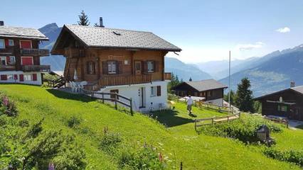 Ferienwohnung für 5 Personen, mit Garten und Terrasse im Wallis
