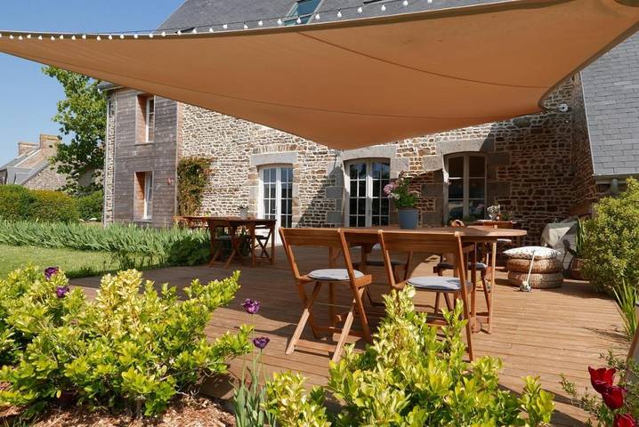 Appartement de vacances pour 2 personnes, avec Terrasse et Jardin ainsi que Sauna et Vue