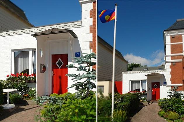 Ferienwohnung für 2 Personen, mit Terrasse und Garten in Wittdün